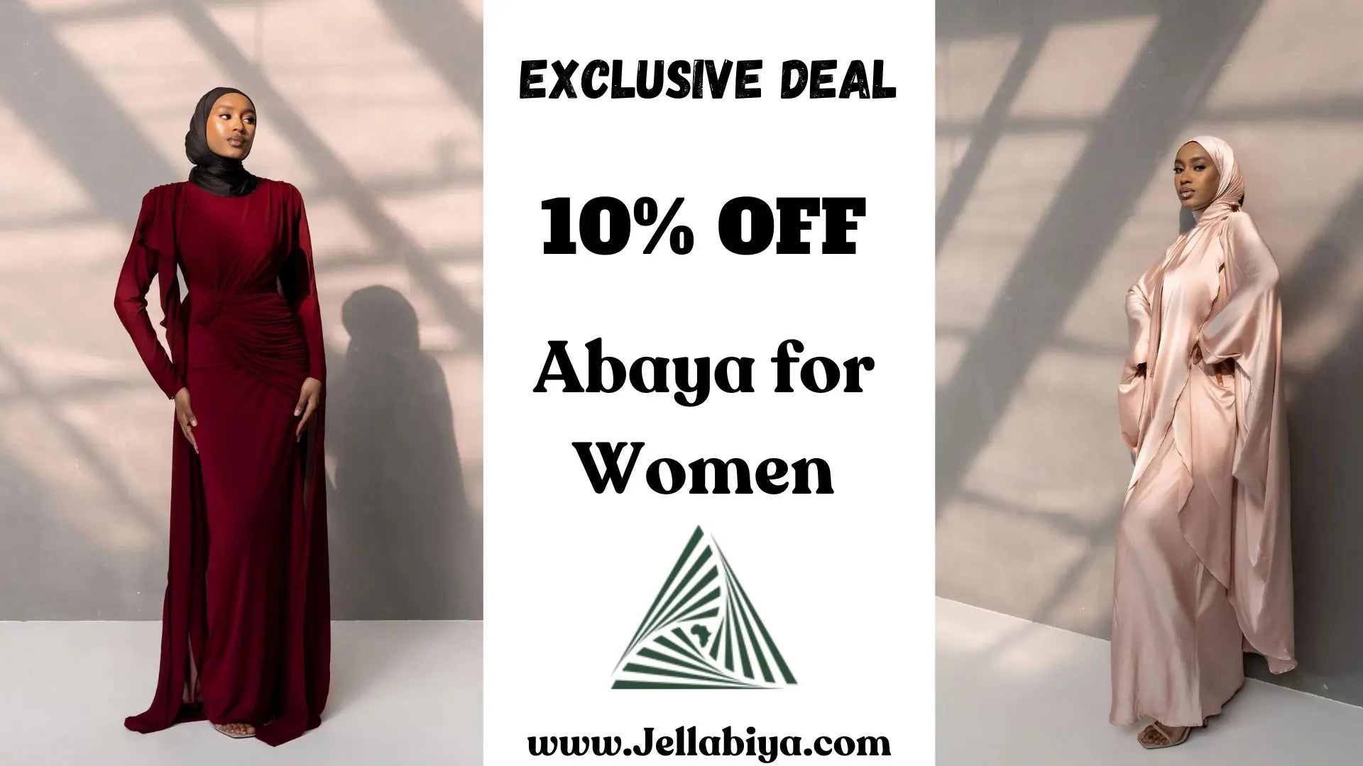 Exclusive Deal: Save 10% on Women's Abayas from Jellabiya Fashion Wears