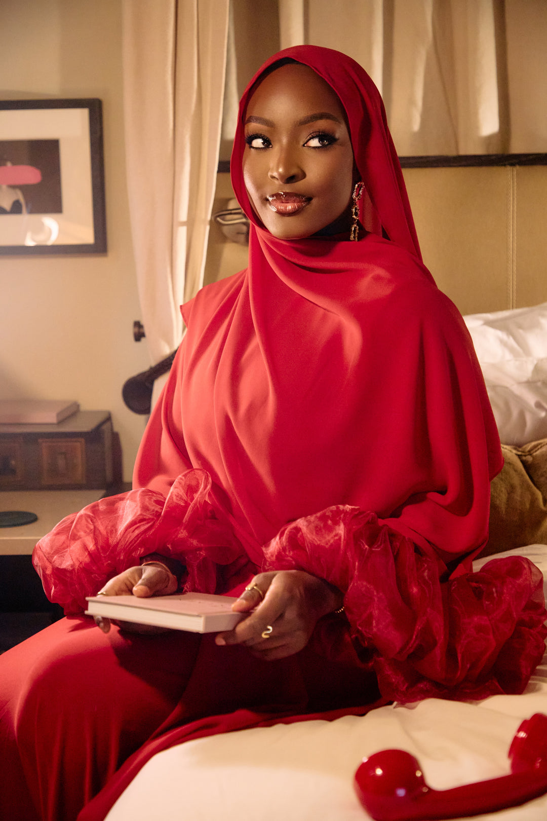 Zanab Wrap Dress Set