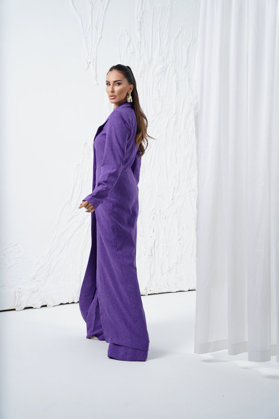 Liyana Linen Suit Set