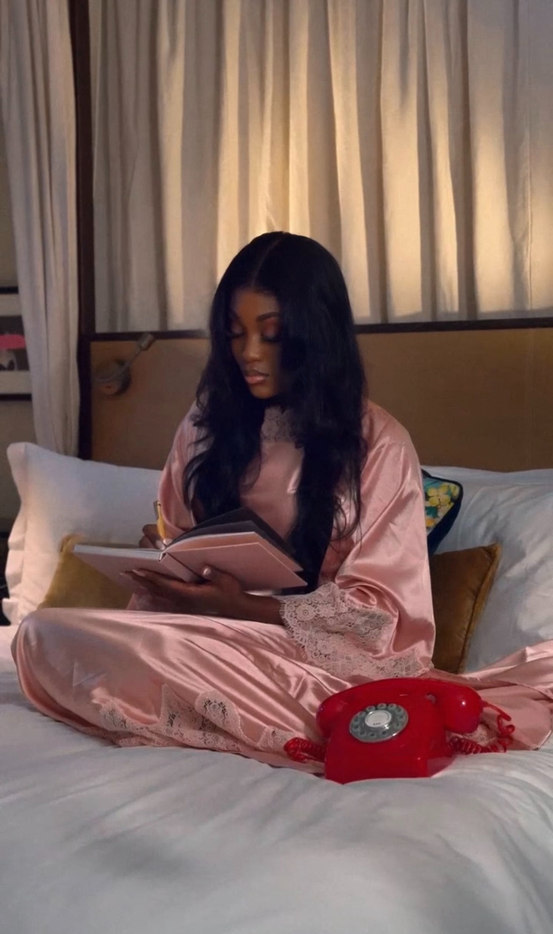 Mife Silk Lace Dress