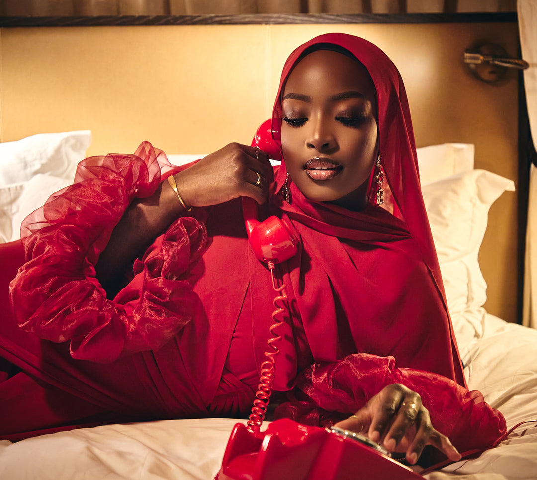 Zanab Wrap Dress Set