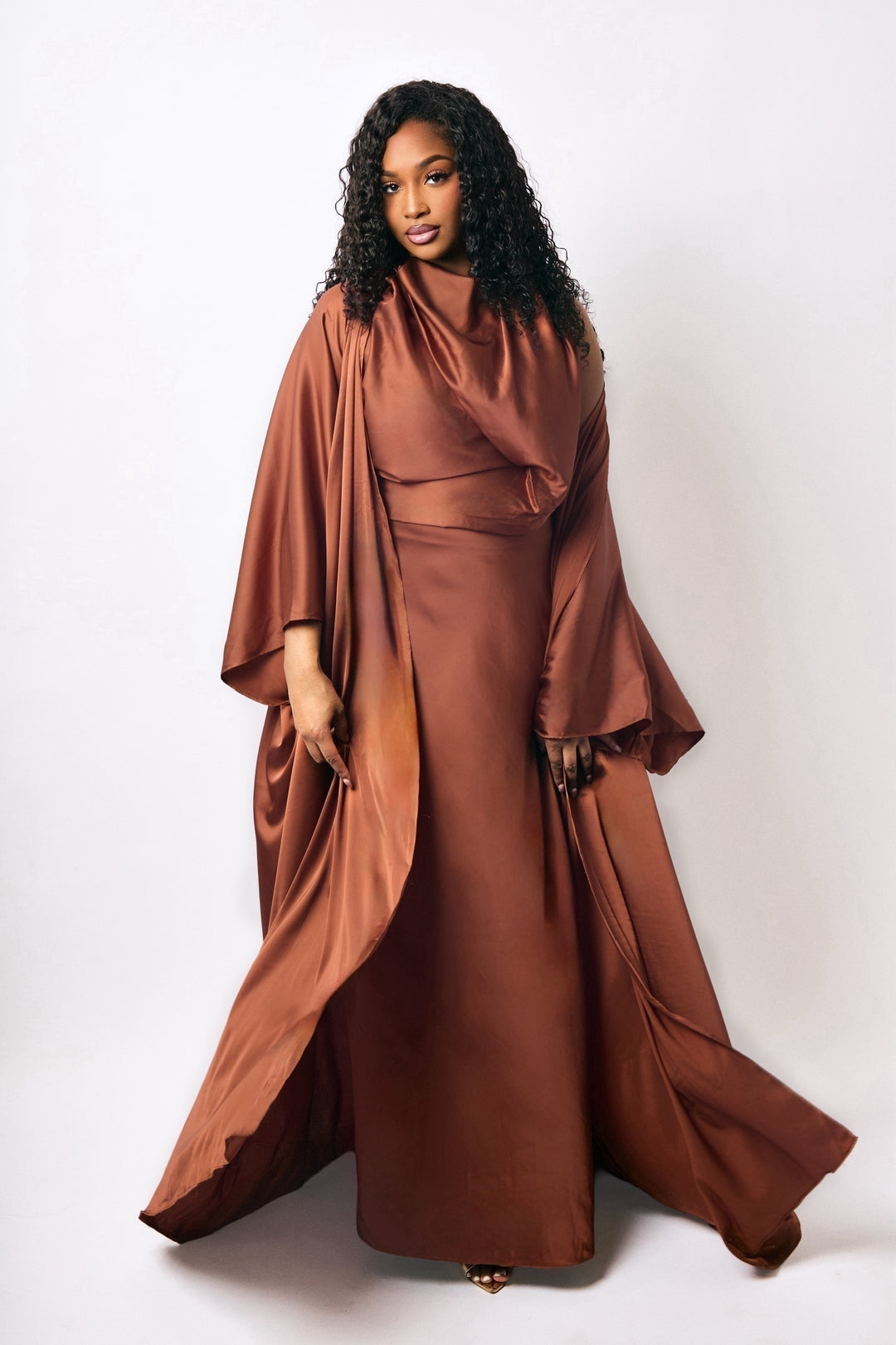 Malaika Draped Dress