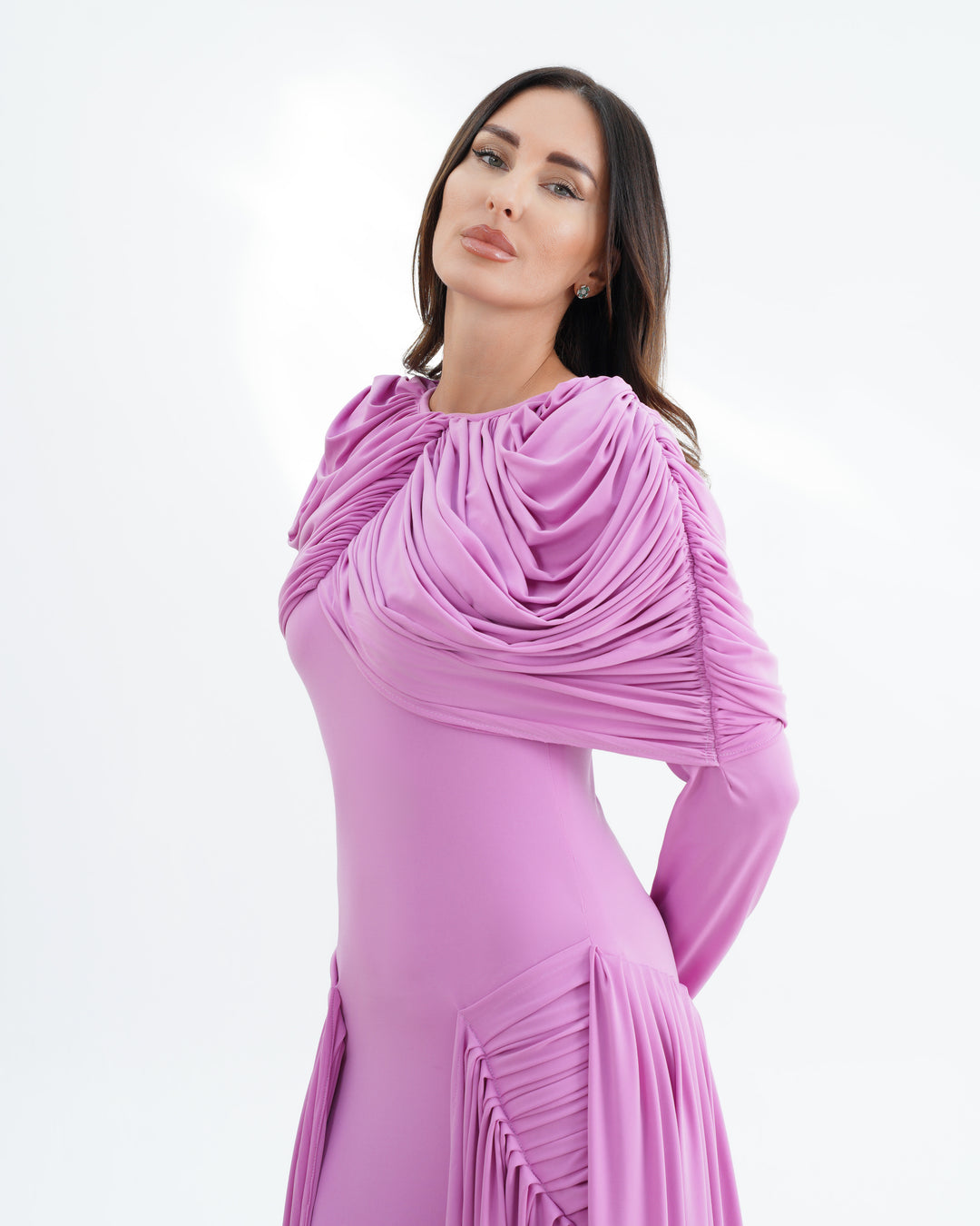 mina pink dress Mina Dress 37" (Indy Pink) M