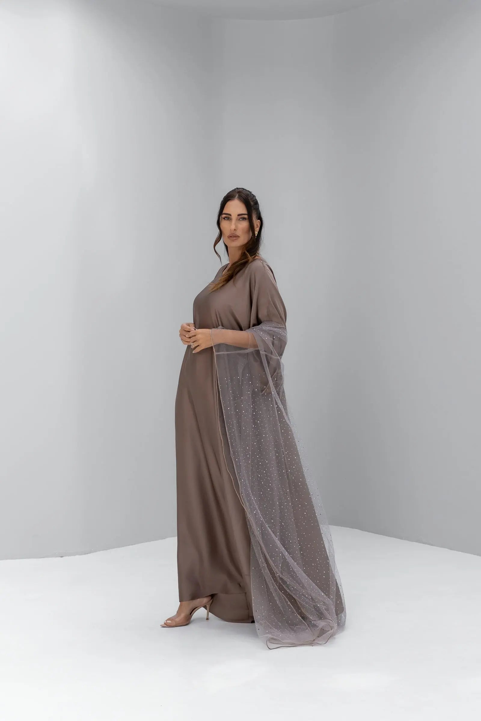Luxor Set | Silk Abaya | Abayas for Women – Jellabiya