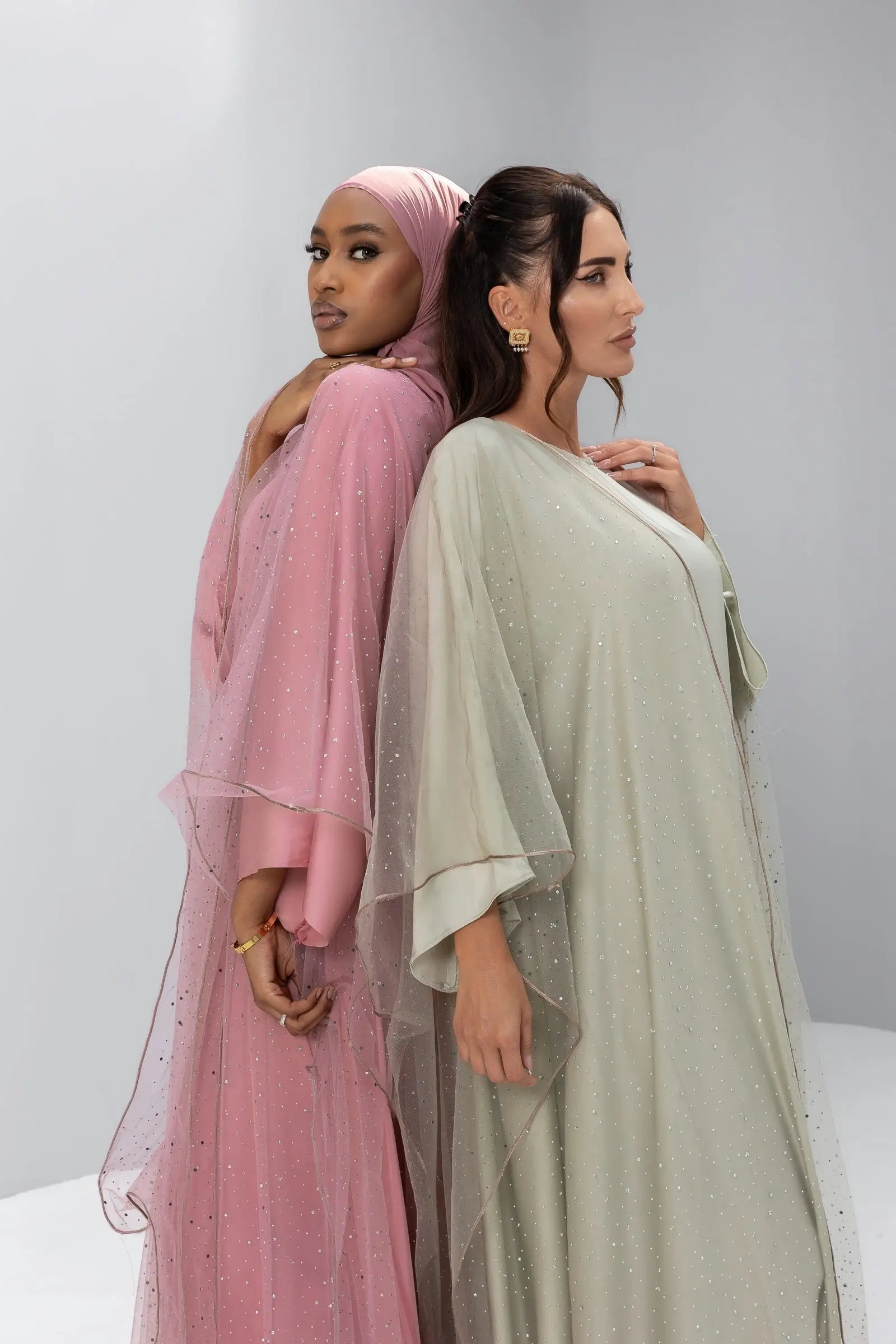 Luxor Set | Silk Abaya | Abayas for Women – Jellabiya