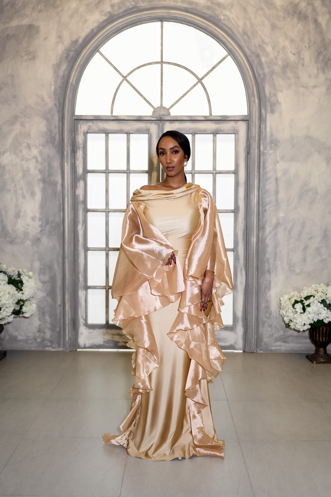 samira dress cream Lexi Samira Dress - Cream