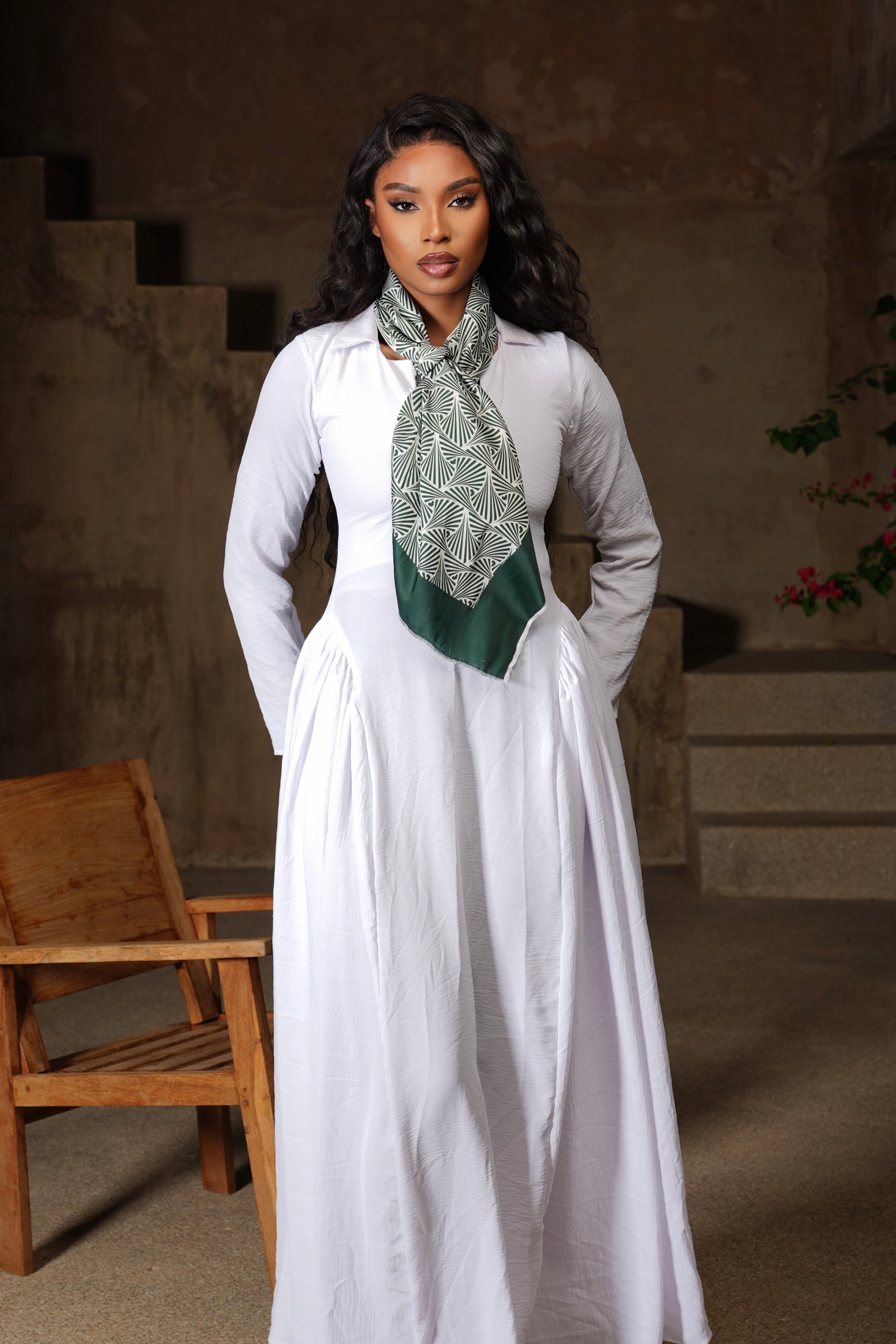 Thiale dress - Long Sleeves and Sleeveless Dress by Jellabiya