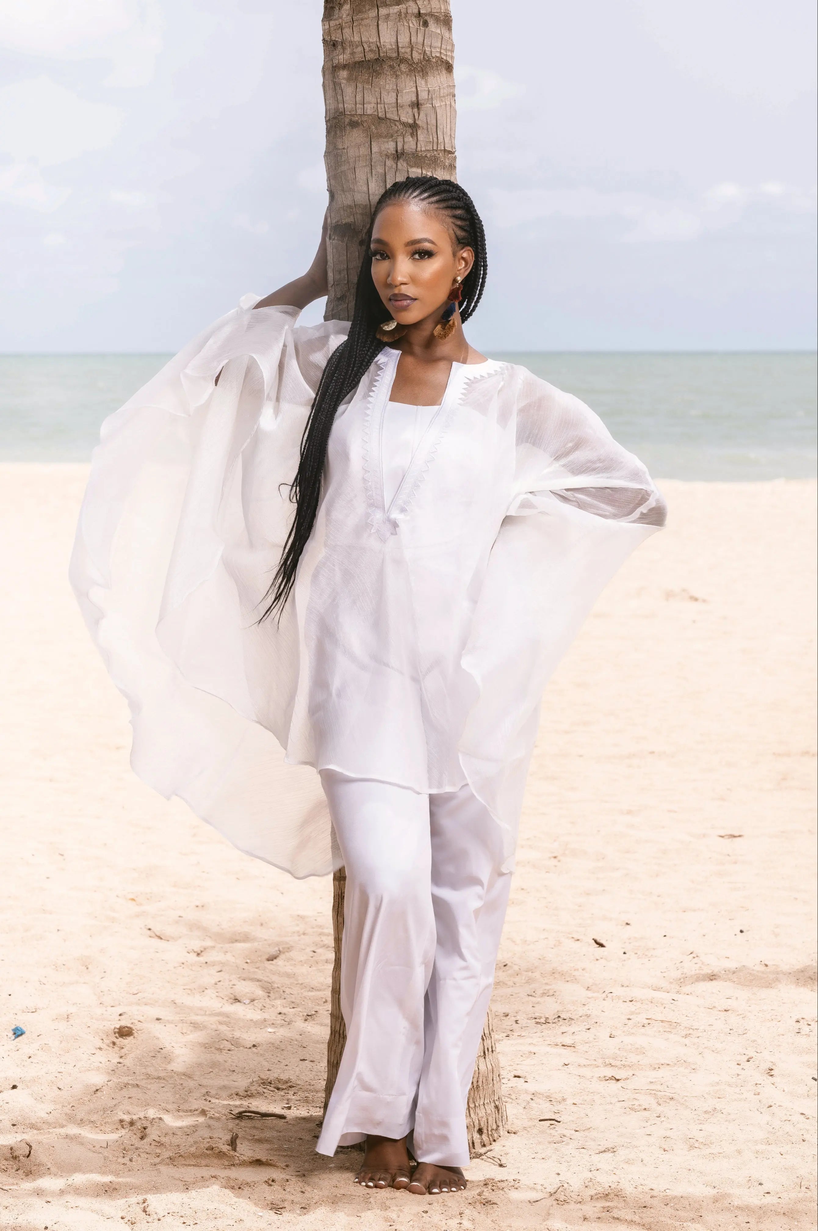 Almadies Azure | Jumpsuit for Women | Designer Jumpsuit – Jellabiya