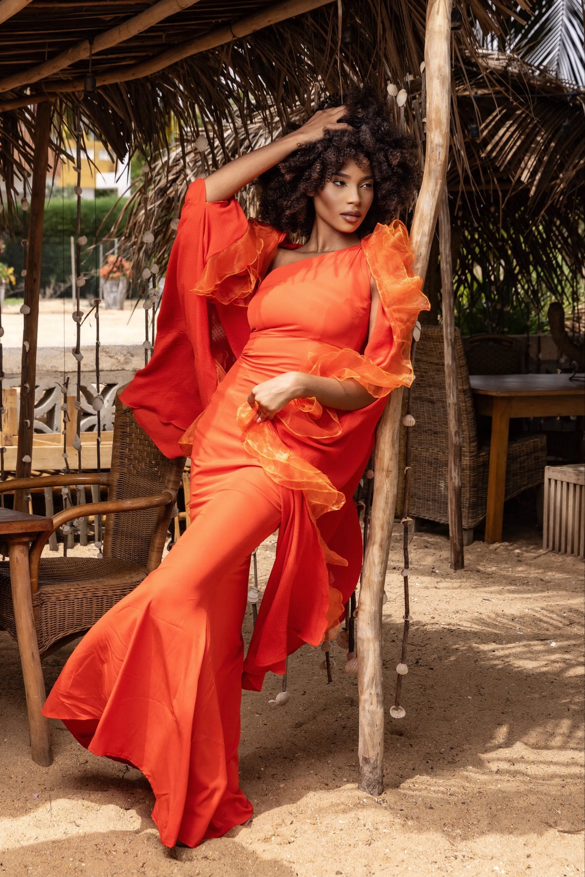 Main Character Collection Khady Dress Amber Dress Jellabiya