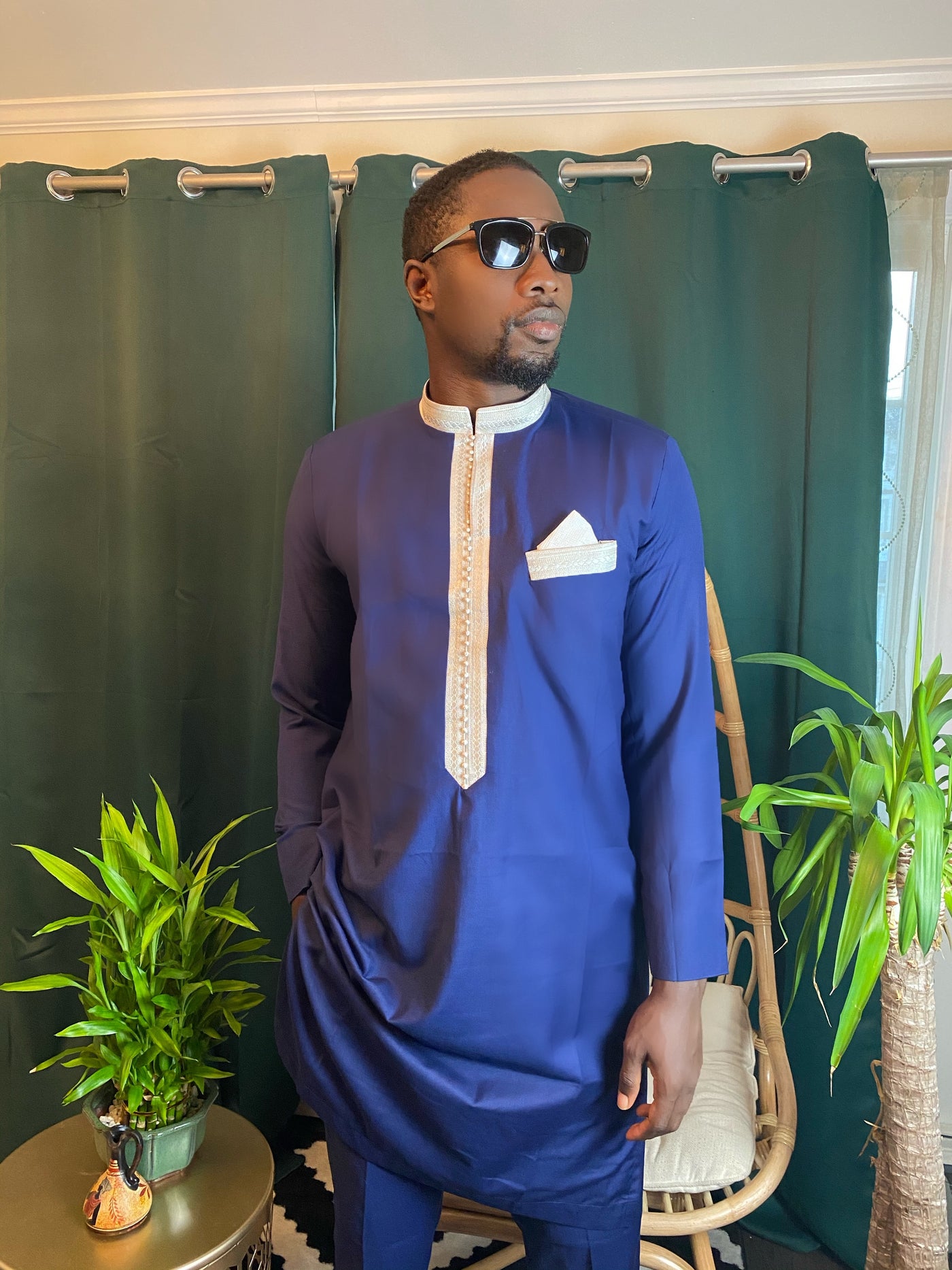 Sidy Two Piece African Suit