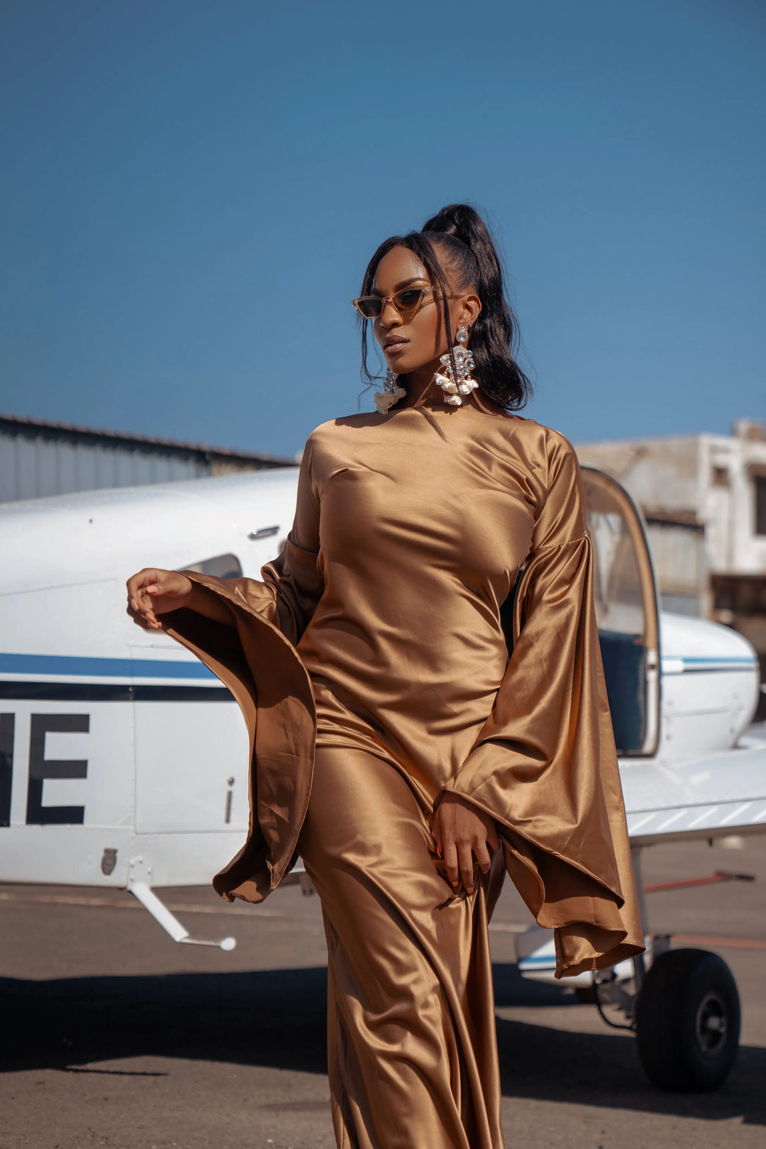 silky dress Nandi Silky Dress – Jellabiya
