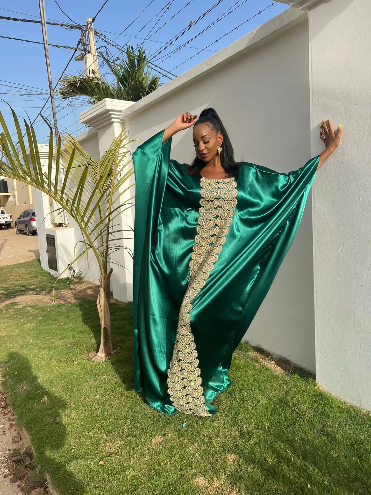 Fatou Bubu | African Short Dress | Bubu Dress Jellabiya
